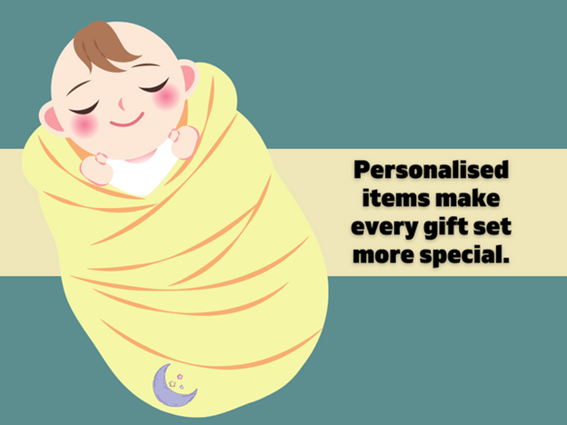    An Insight on Personalised Gifts to Include in Baby Hampers