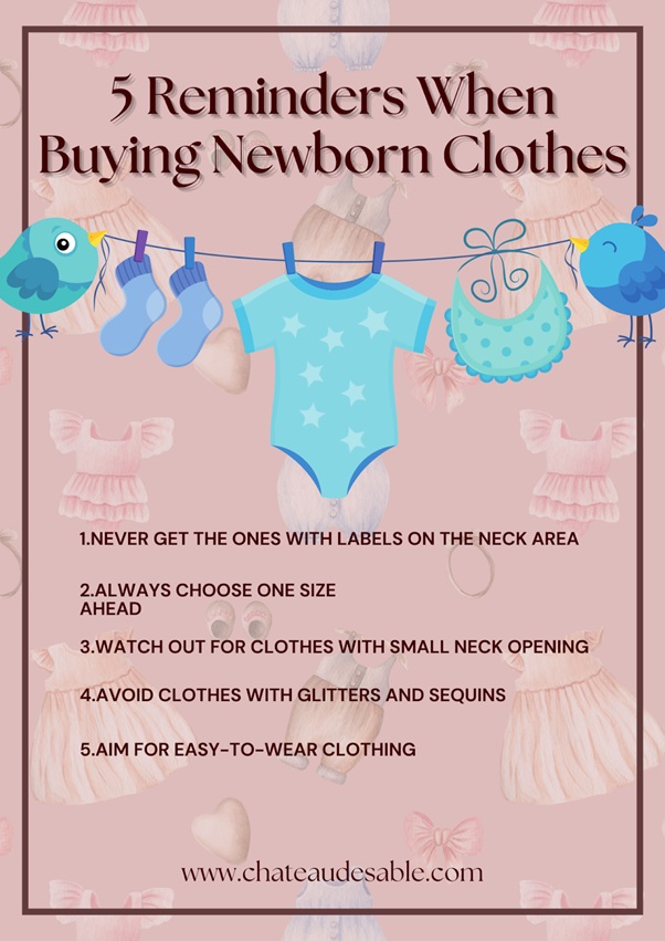 5 Reminders When Buying Newborn Clothes
